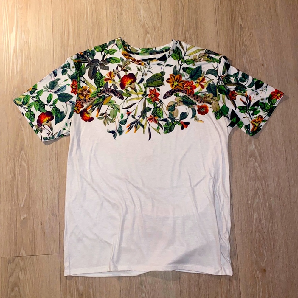 Men’s Zara Tee with Botanical Print